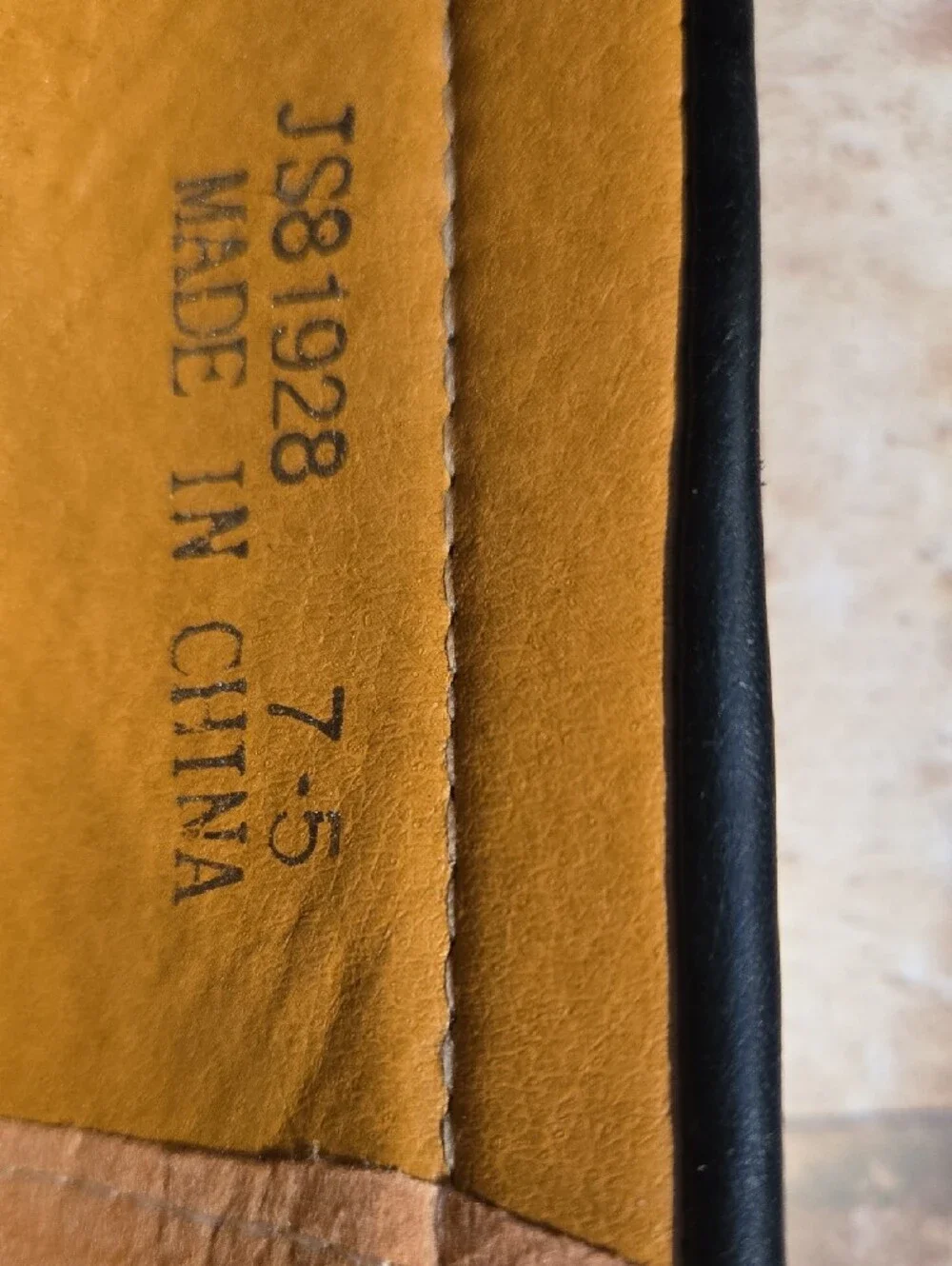 Men's Mustard Suede Loafers with Black Trim